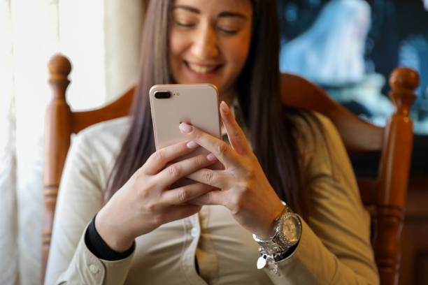 istock Girl with a Smartphone 2164792005
