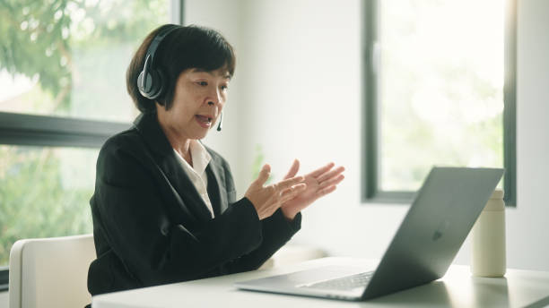istock Businesswoman consulting client. 2164799660