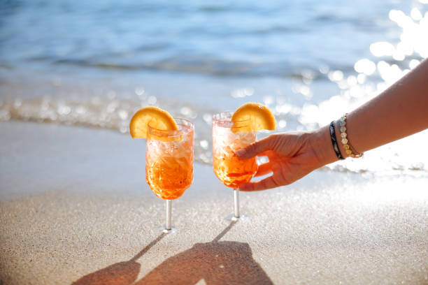 istock A woman drinking a delicious cocktail 2164804450