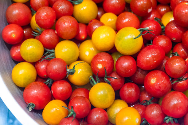 istock Large bowl of mini tomatoes 2164810616
