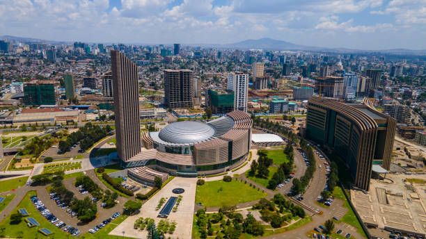 istock African Union headquarters, Addis Ababa, Ethiopia 2164827733