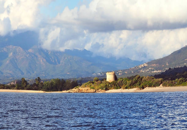 istock Capitello Beach takes its name from the Capitello Tower that overlooks it. With a height of 11m and a diameter of 13.5m, this Tower, a true sentinel, protected the inhabitants from external attacks 2164829215