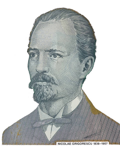 istock Nicolae Grigorescu cut out from 10 Romanian Lei banknote 2164851742