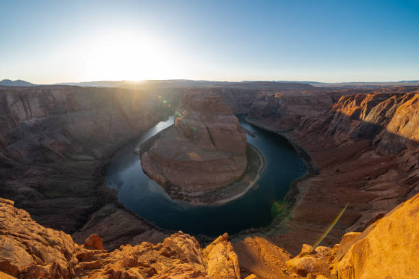 istock Horseshoe Bend at sunset - Page Arizona USA 2164852822
