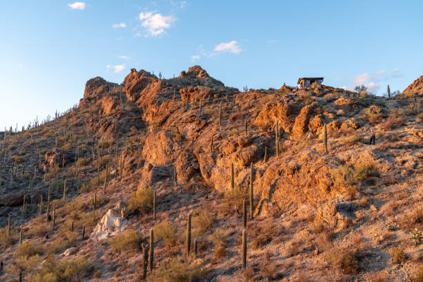 istock Gates Pass in Tucson Arizona at dusk sunset 2164854676