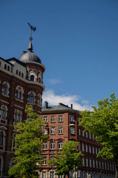 istock Old buildings in Helsinki 2164862224