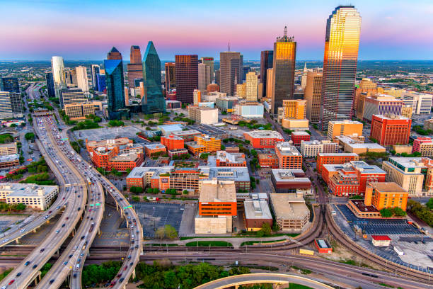 istock Downtown Dallas Aerial 2164865416