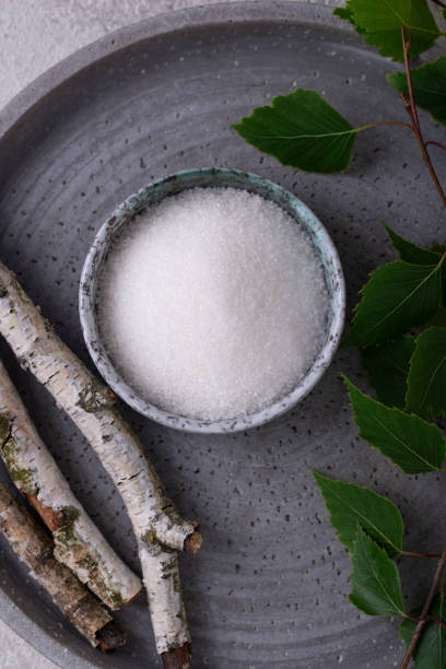 istock Xylitol or birch sugar for diabetics 2164871982