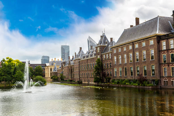 istock View at Dutch parliament  in Hague 2164873648