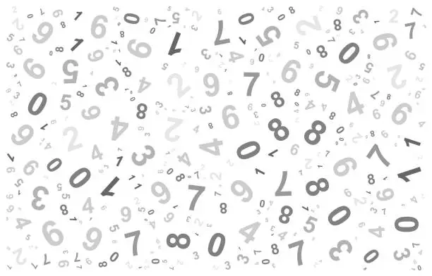 Free numbers pattern Vector Images & Graphics | FreeImages