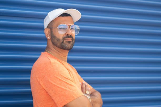 Stylish Asian Middle Eastern Artist Man
