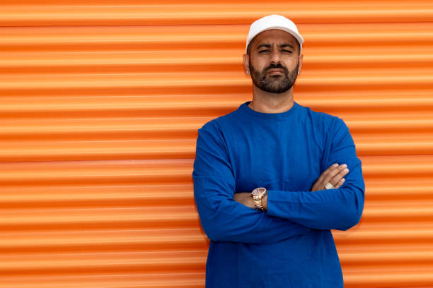 Stylish Asian Middle Eastern Artist Man