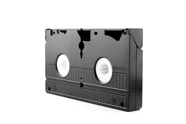 vintage old vhs video tape