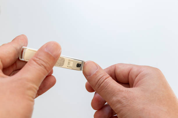 istock Cut a thumb nail with nail clippers 2164890752