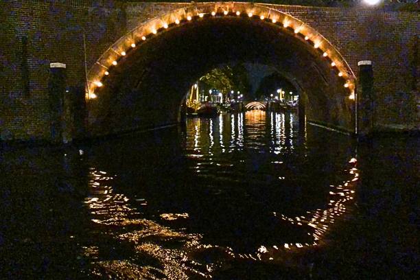 istock When Canals Align, in Amsterdam at night, Netherland Landscapes 2164890765