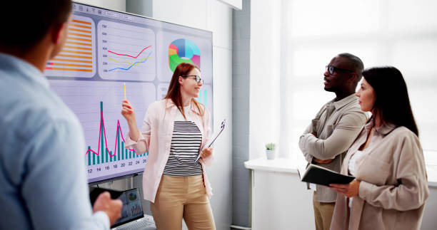 istock Business Presentation At Meeting Room 2164892092