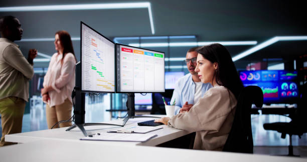 istock Agile Business Team Using Kanban Board 2164892172