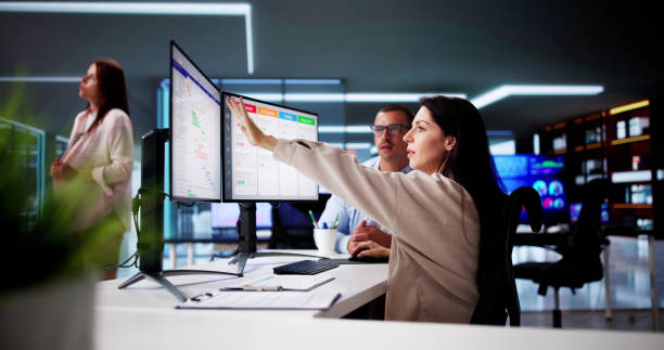 istock Agile Business Team Using Kanban Board 2164892183