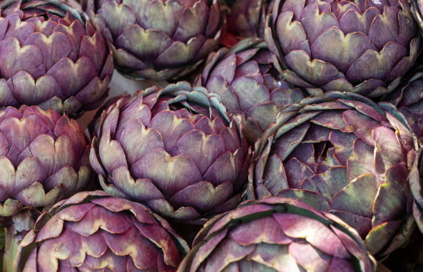 istock background of purple artichokes 2164895056