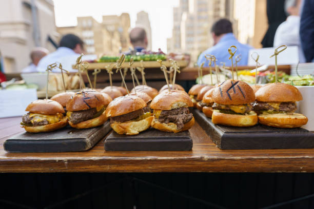 istock Burgers at happy hour 2164896564