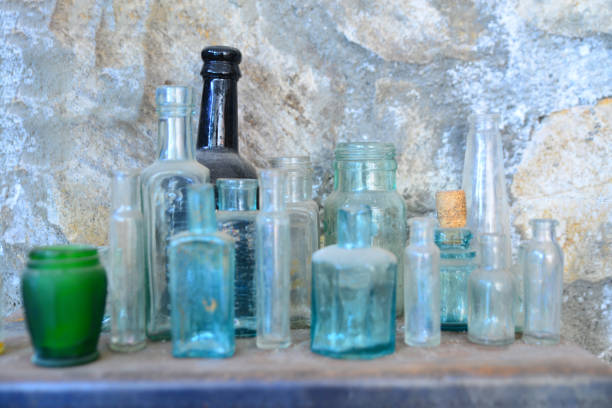 istock Group of vintage bottles 2164899298