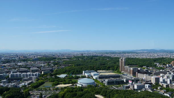 istock Nagoya cityscape, Japan 2164901012