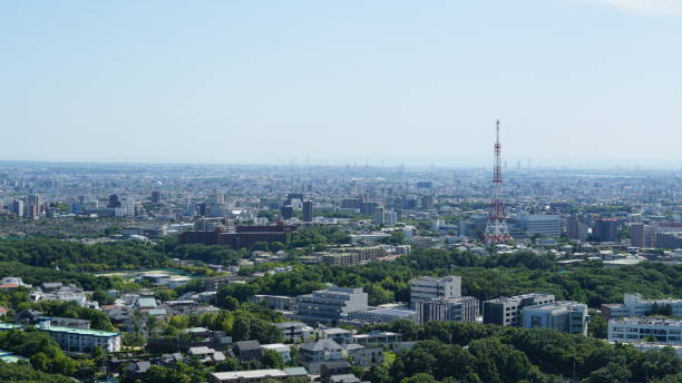 istock Nagoya cityscape, Japan 2164901018