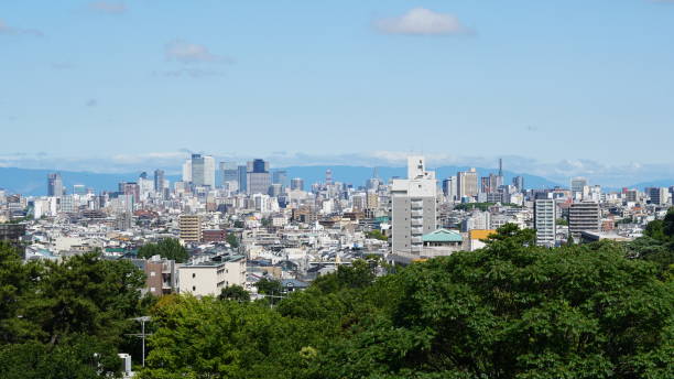 istock Nagoya cityscape, Japan 2164901081