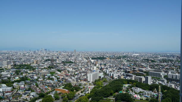 istock Nagoya cityscape, Japan 2164901119