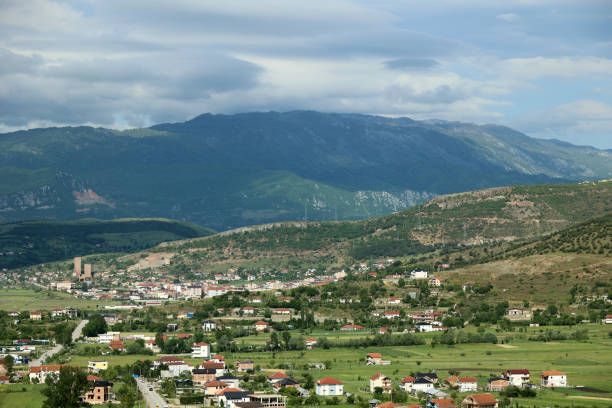 istock Landscape between Pogradec and Elbasan, Albania 2164907775