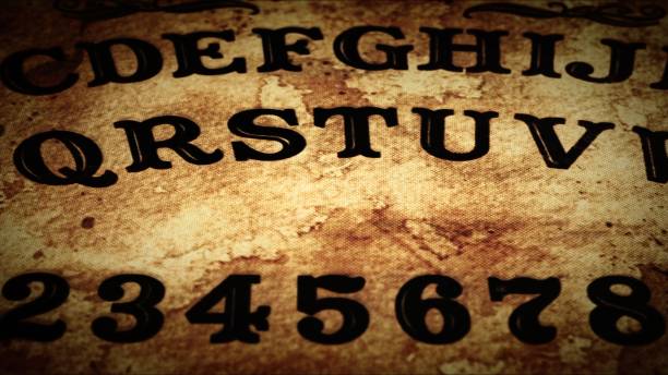 istock Witchcraft Spiritual Game Ouija Board 2164913024