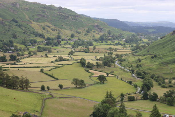 istock View along the Great Langdale valley, Lake District 2164913254