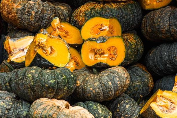 istock Green pumpkin background. Thailand, Bangkok. 2164913449