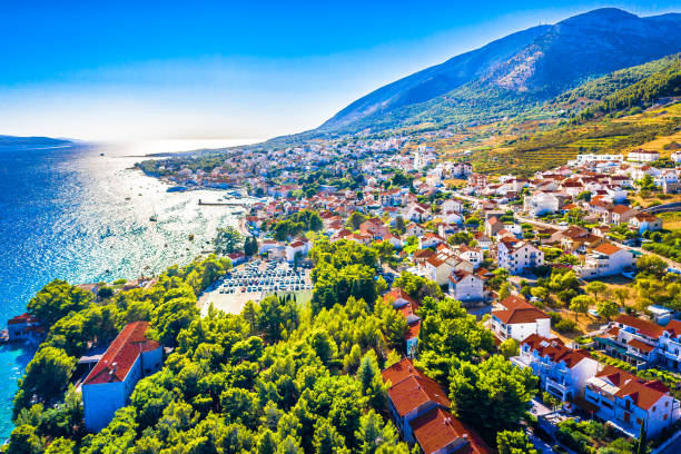 istock Bol Brac town coastal landscape. 2164921892