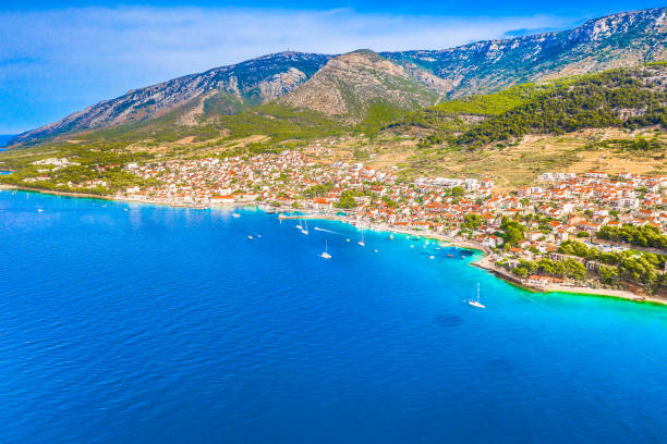 istock Bol island Brac cityscape. 2164921923