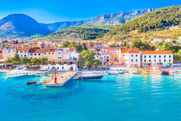 Bol town Brac places.