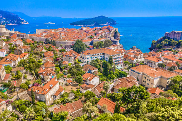 istock Dubrovnik aerial Adriatic Coast. 2164923789