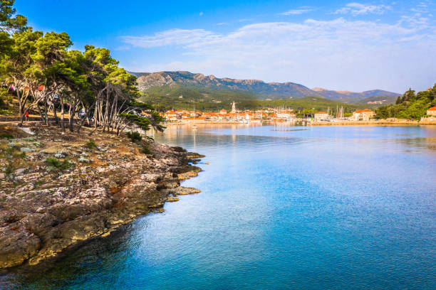 istock Jelsa watefront sea view morning. 2164926994