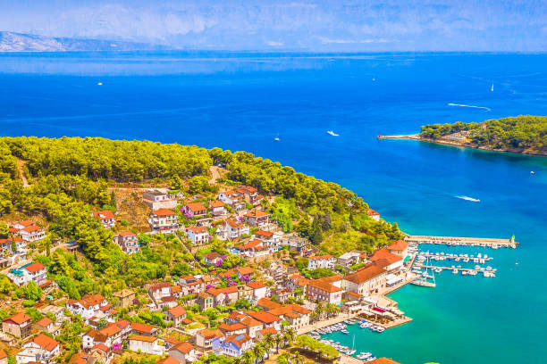 istock Jelsa riva Hvar places 2164927956