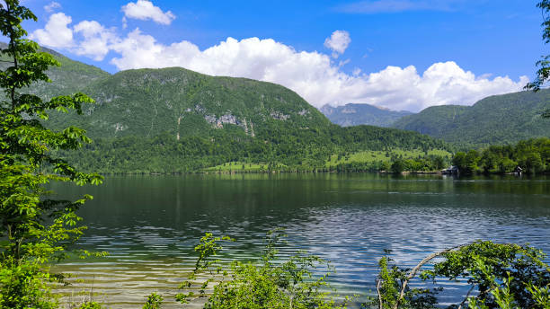 istock Bohinj lake in bright spring day, Slovenia 2164930353