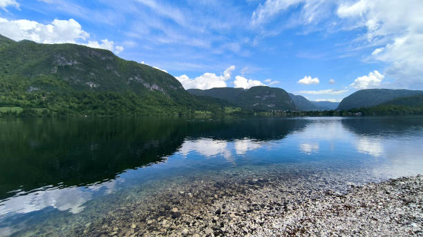 istock Bohinj lake in bright spring day, Slovenia 2164930548