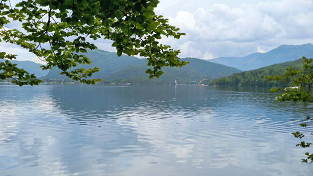 istock Bohinj lake in bright spring day, Slovenia 2164930639
