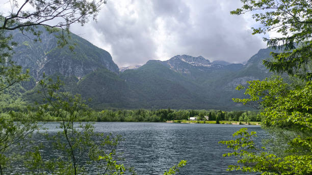 istock Bohinj lake in bright spring day, Slovenia 2164930764