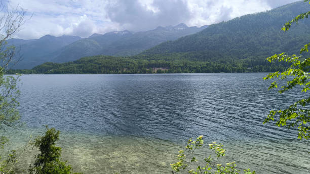 istock Bohinj lake in bright spring day, Slovenia 2164930799
