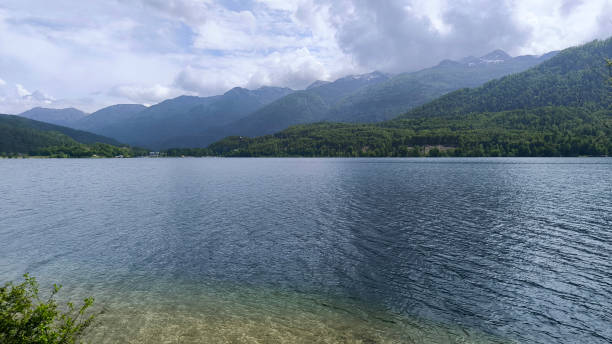 istock Bohinj lake in bright spring day, Slovenia 2164930811