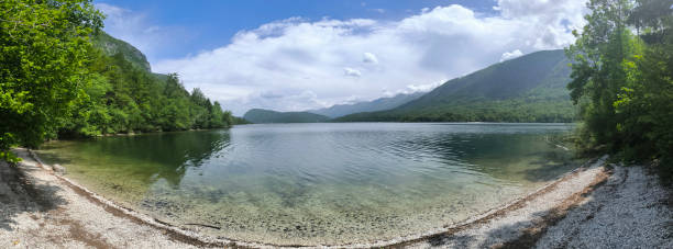 istock Bohinj lake in bright spring day, Slovenia 2164930861