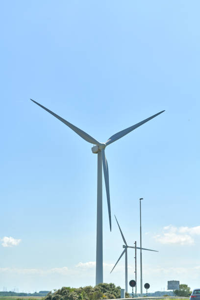 istock Wind turbines in Zeeland Netherlands 2164938145