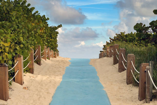 istock Footpath to a beach. No people. 2164940114