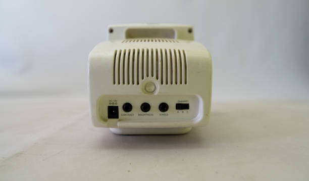 istock Mini small tube television to function as a surveillance camera 2164950404