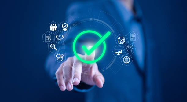 istock Human Hand Showing Green Check, Quality Product 2164951793
